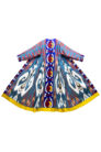 Luxury Silk Ikat and Suzani Embroidered Kaftan IK648
