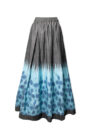 Long Silk Ikat Skirt