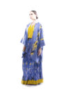Silk Ikat Kimono with Hand-Painting