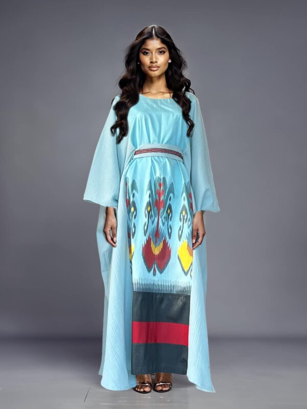 Silk Ikat Kaftan