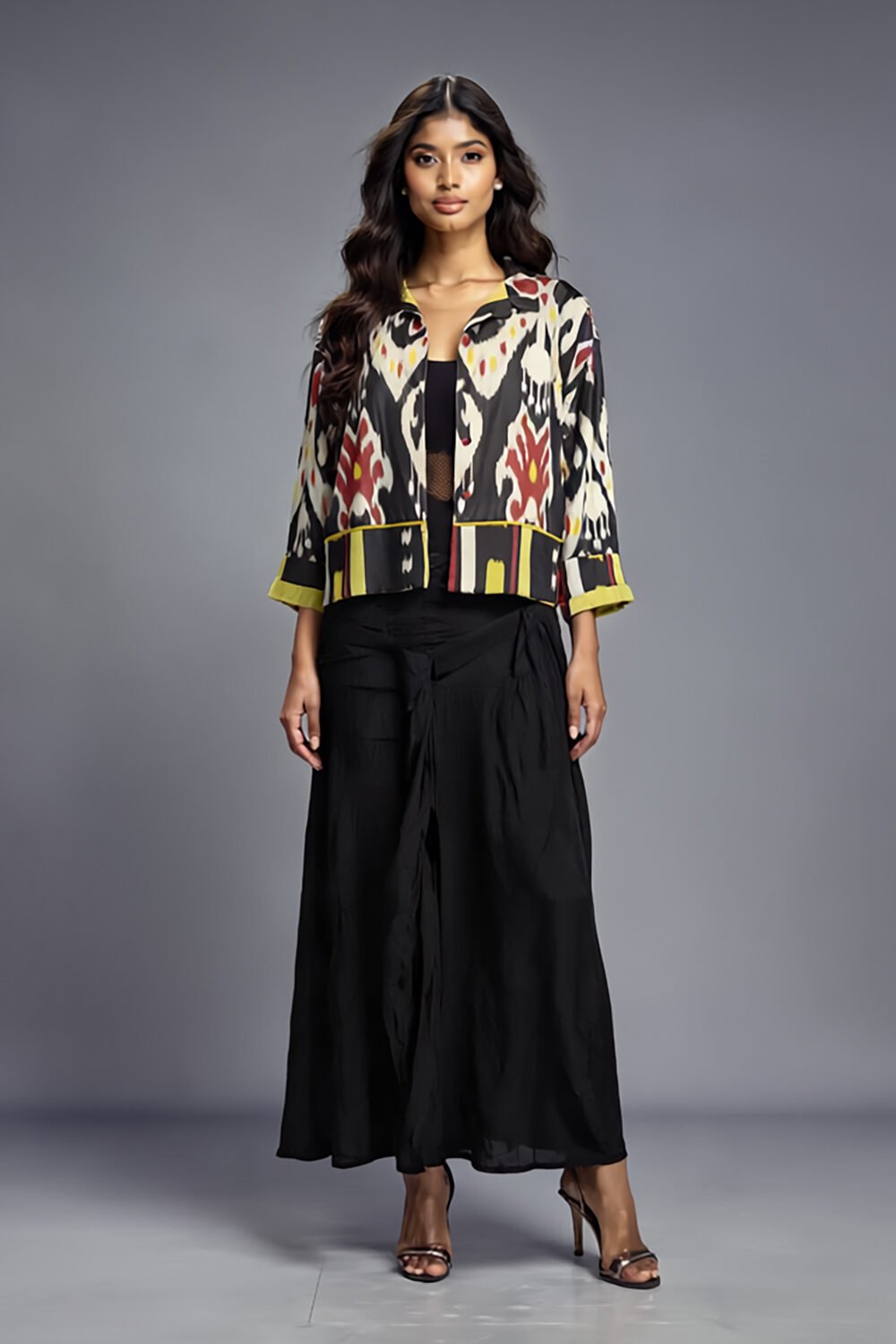 Silk Ikat Jacket