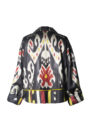 Black and White Short Jacket