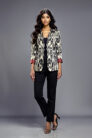 Silk Ikat Suit Jacket