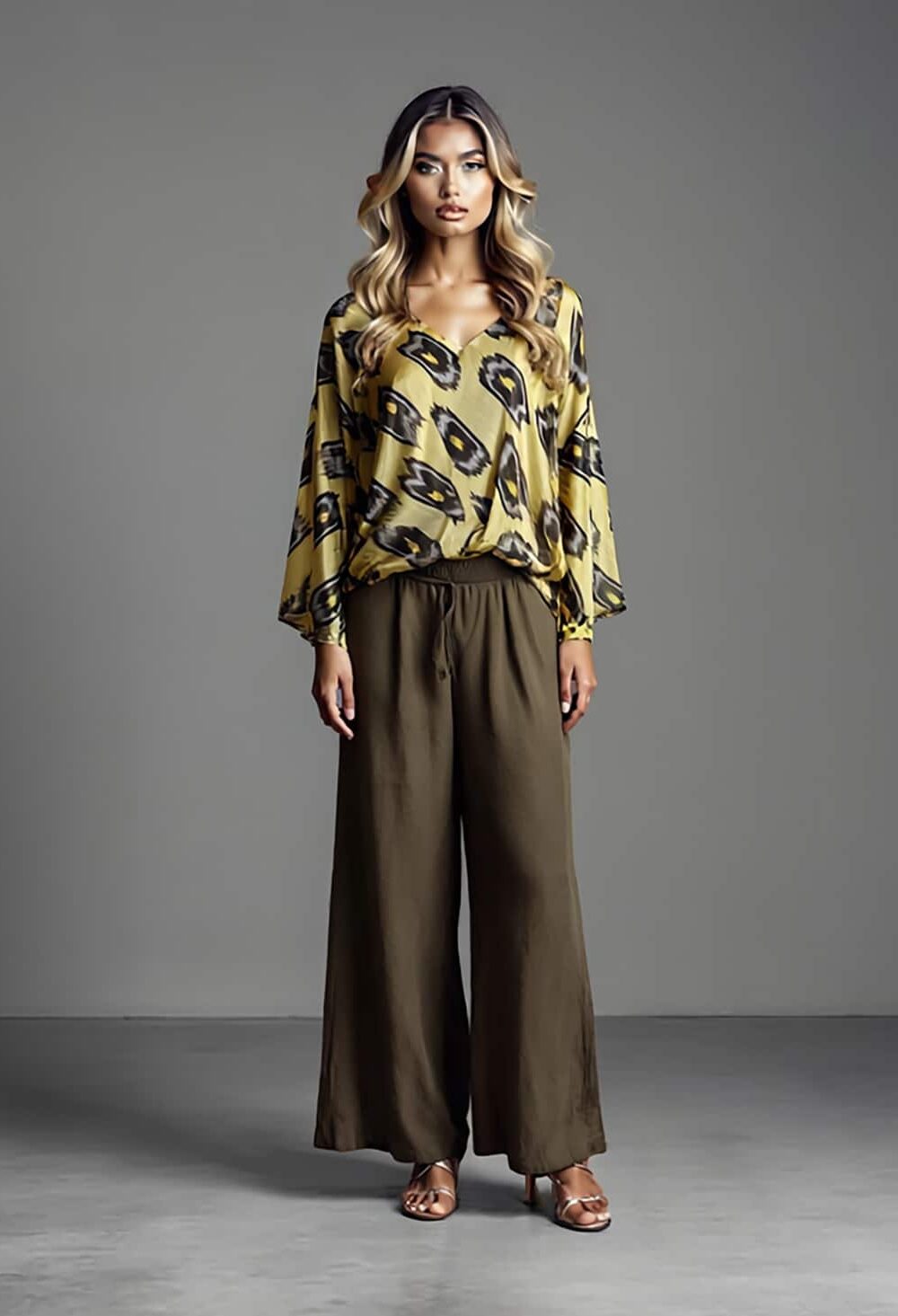 Silk Ikat Top