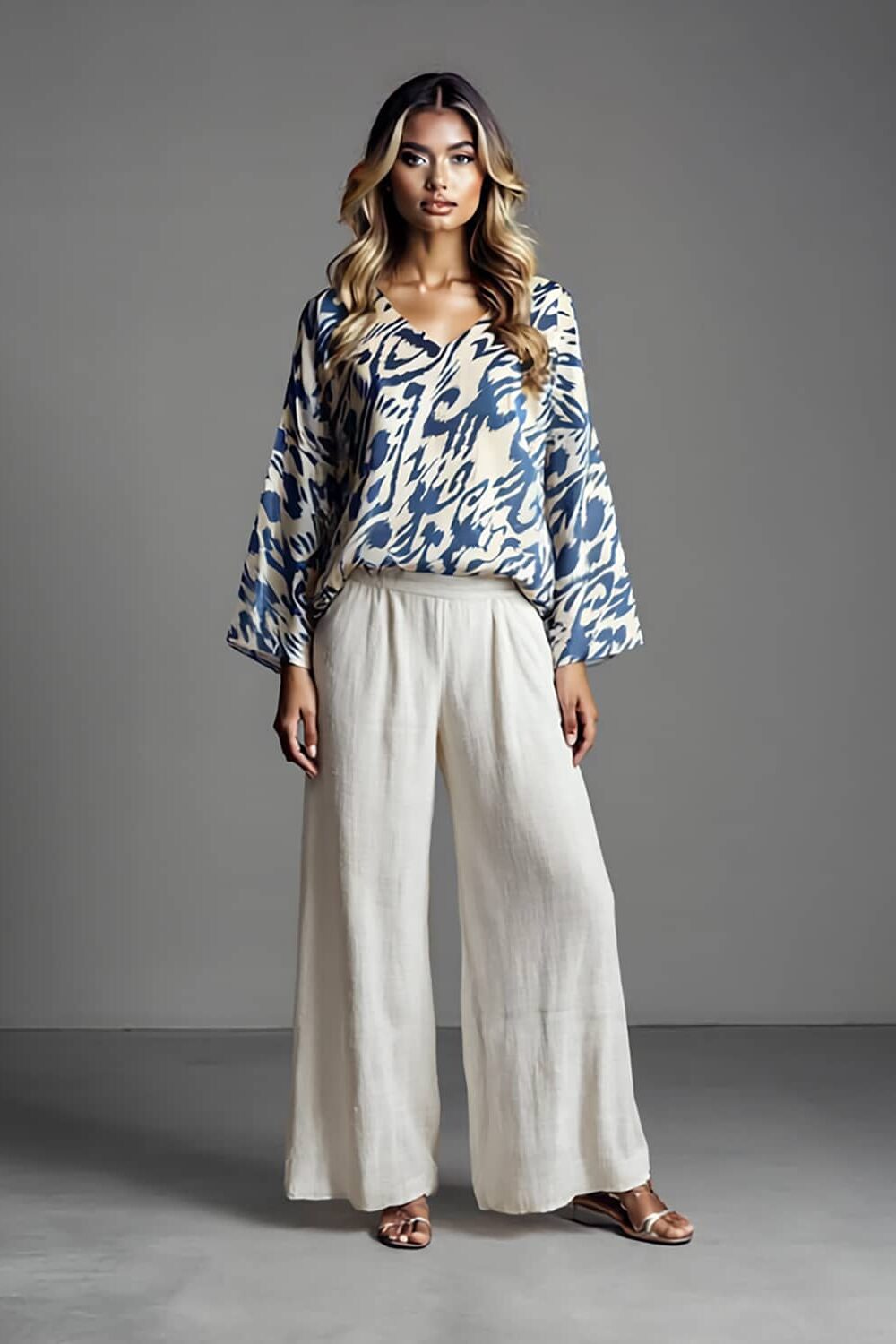 Silk Ikat top