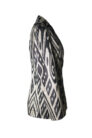 Black and Gold Silk Ikat Suit