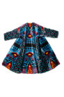 Silk Ikat Velvet Coat