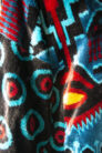 Silk Ikat Velvet Coat