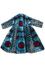 Silk Ikat Velvet Robe
