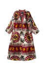 Silk Ikat Velvet Robe