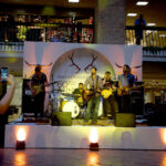 Music band was playing some great music during the reception